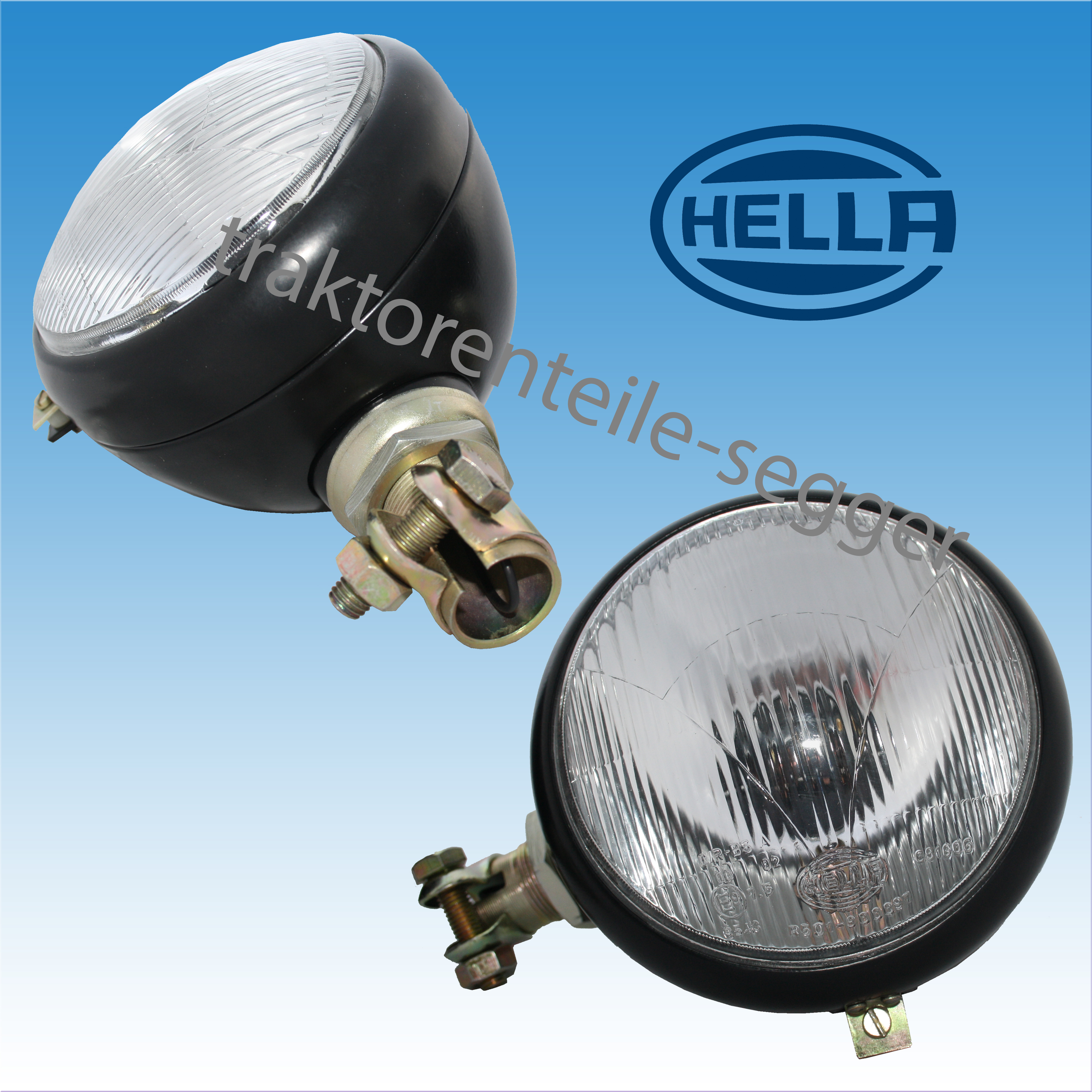 Hella® LED-Hauptscheinwerfer vorn links/rechts, rund, 12 V, 139 x